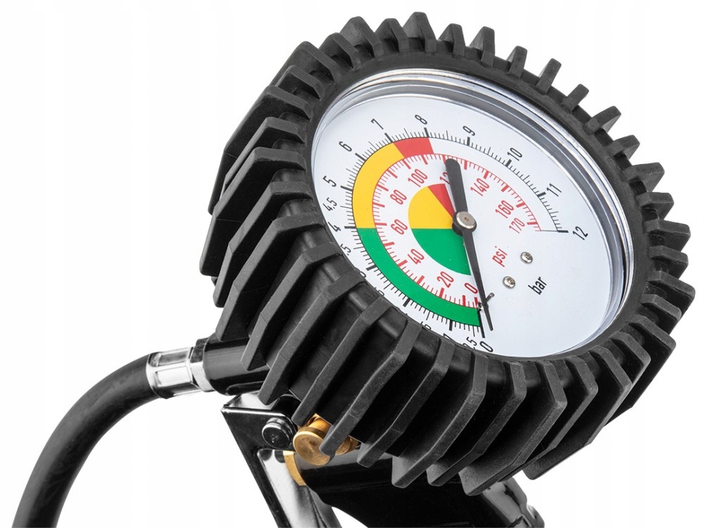 Pistolet Do Pompowania Z Manometrem O 63 Mm, Długa Końcówka Marka Neo Tools