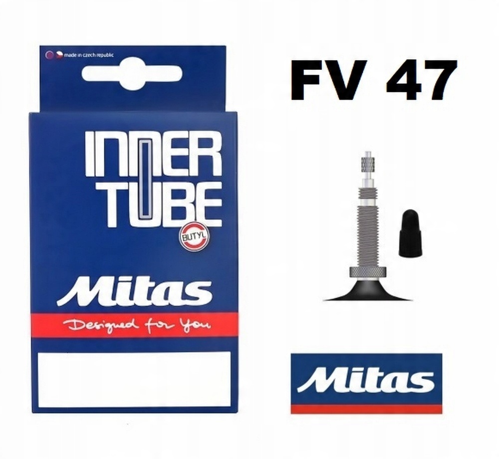 

Dętka 700x28-47 28x1.1-1.75 [622/635] FV47 Mitas