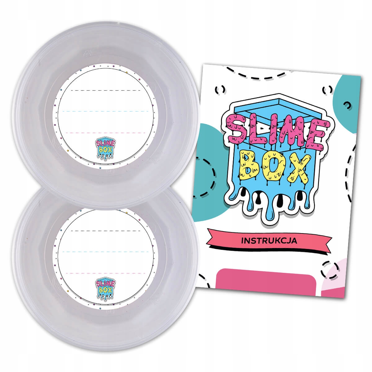 Mega zestaw do robienia slime PRO EKSPERT Slime Box Płeć unisex