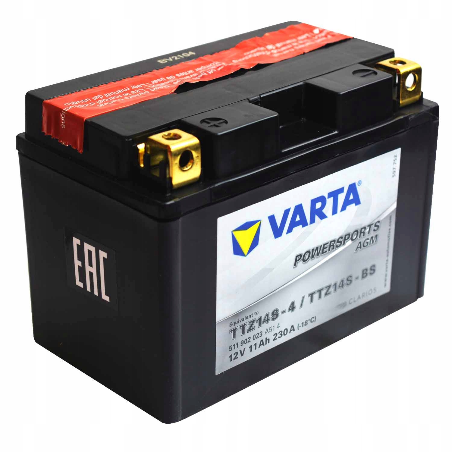 VARTA TTZ14S-BS YTZ14S - BS 11AH 230A ЗАПУЩЕН