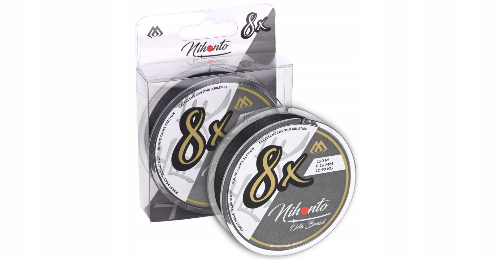 Plecionka Octa Braid Mikado 150m Black 0,10mm