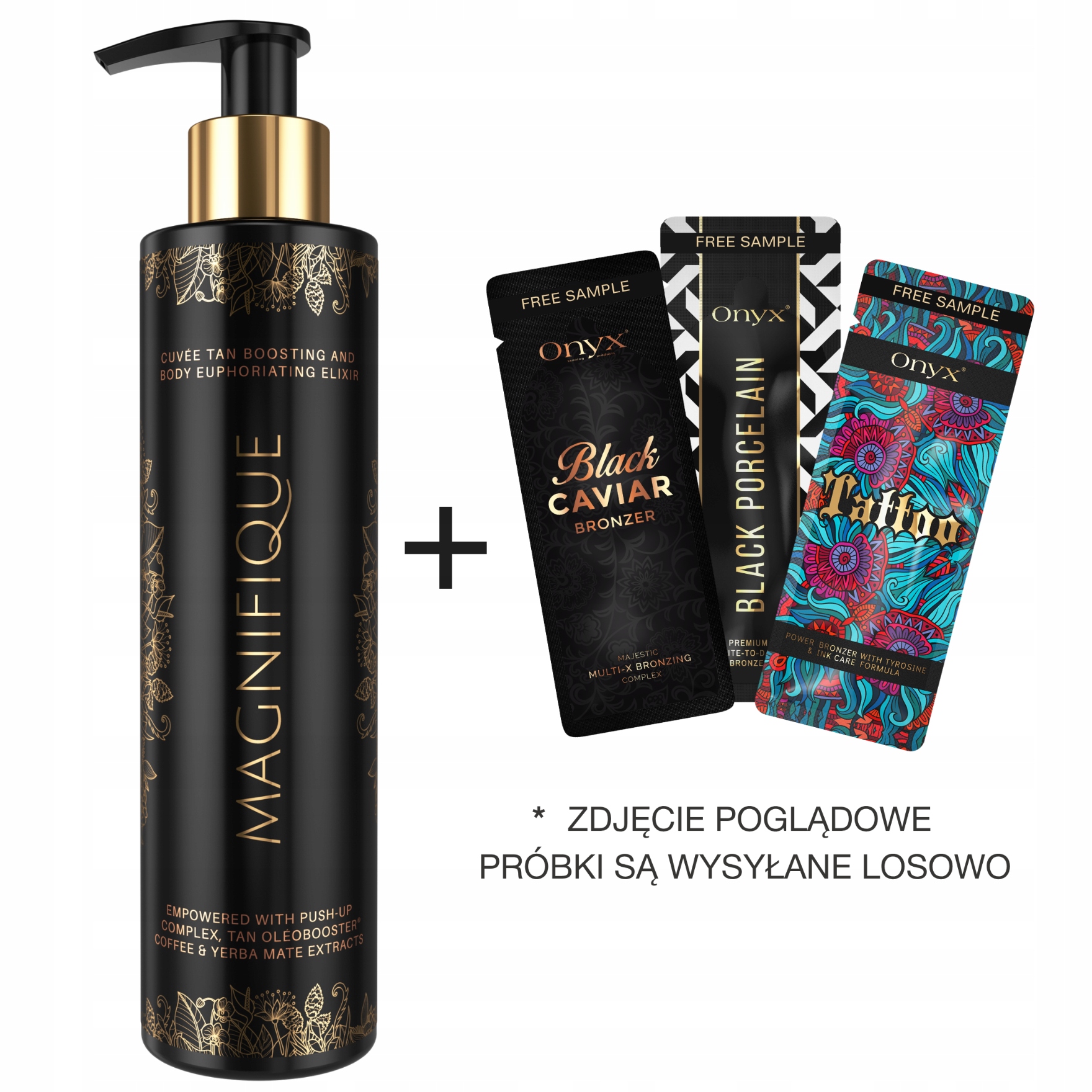 Onyx Magnifique bronzující urychlovač s anticelulitovou formulí +dárek