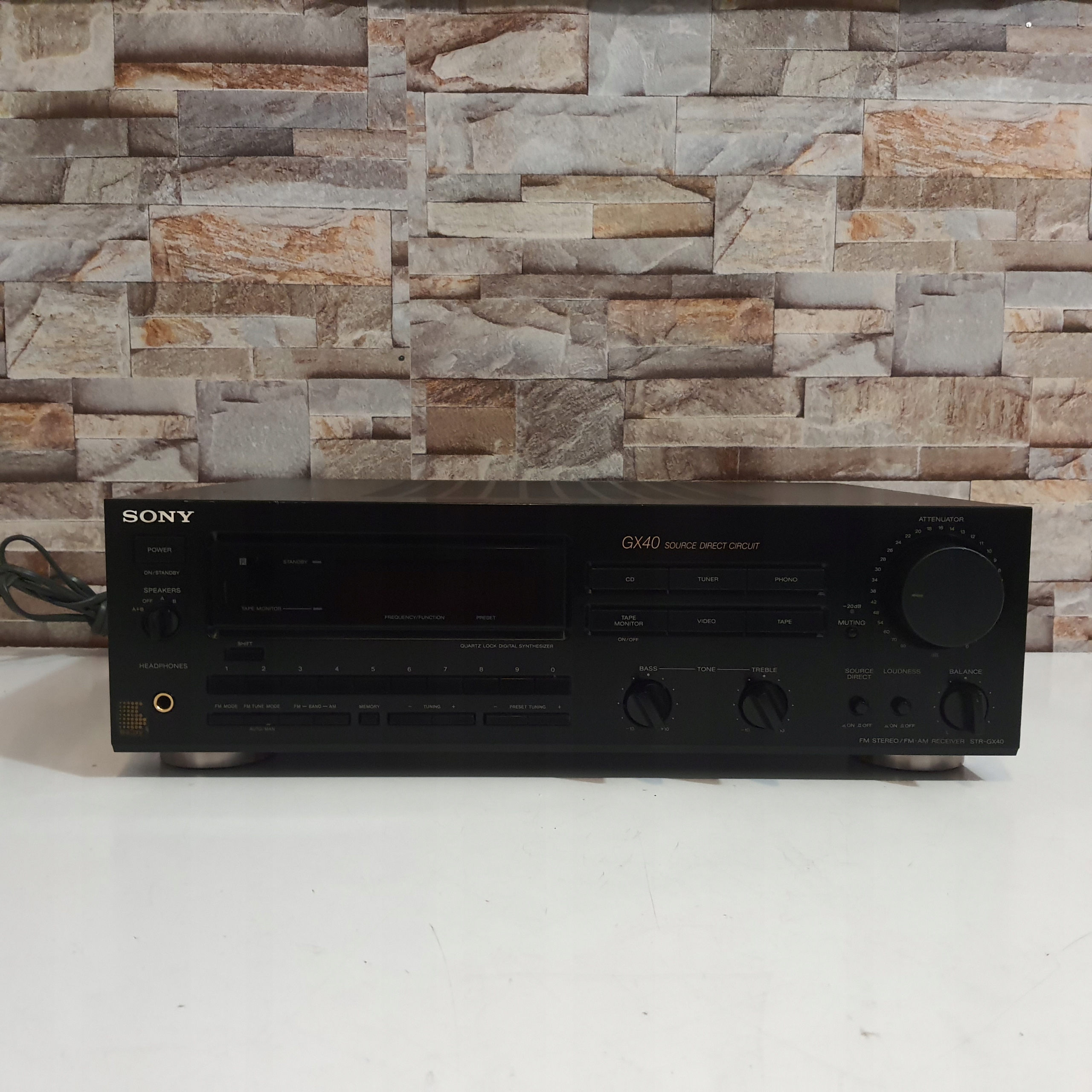 Amplituner Sony STR-GX40 2.0 czarny