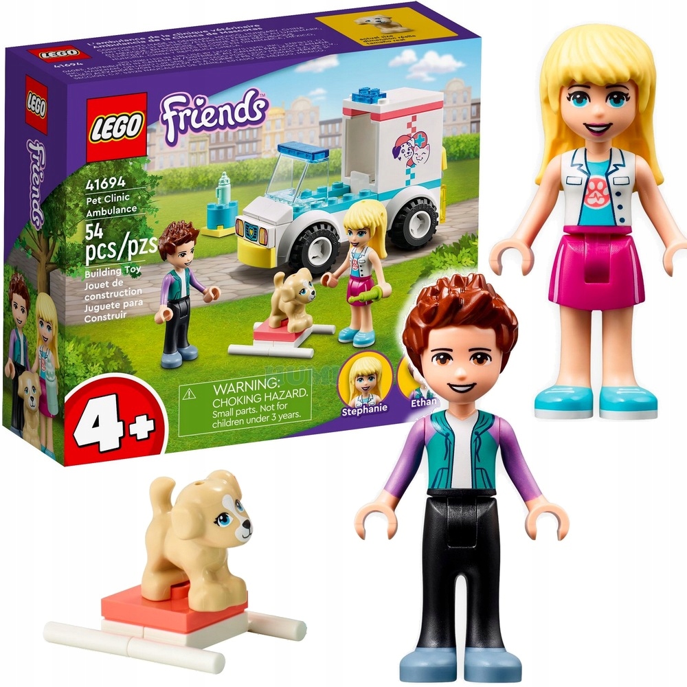 

Lego Friends 41694 Karetka Klinika Dla Zwierzątek