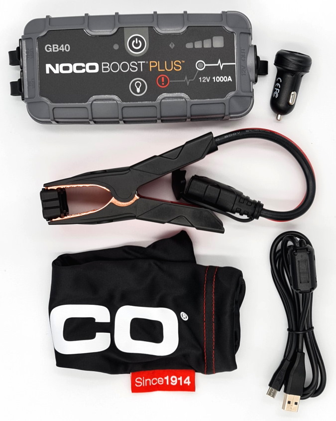 NOCO GB40 JUMP STARTER BOOSTER 12V 1000A Mark Noco