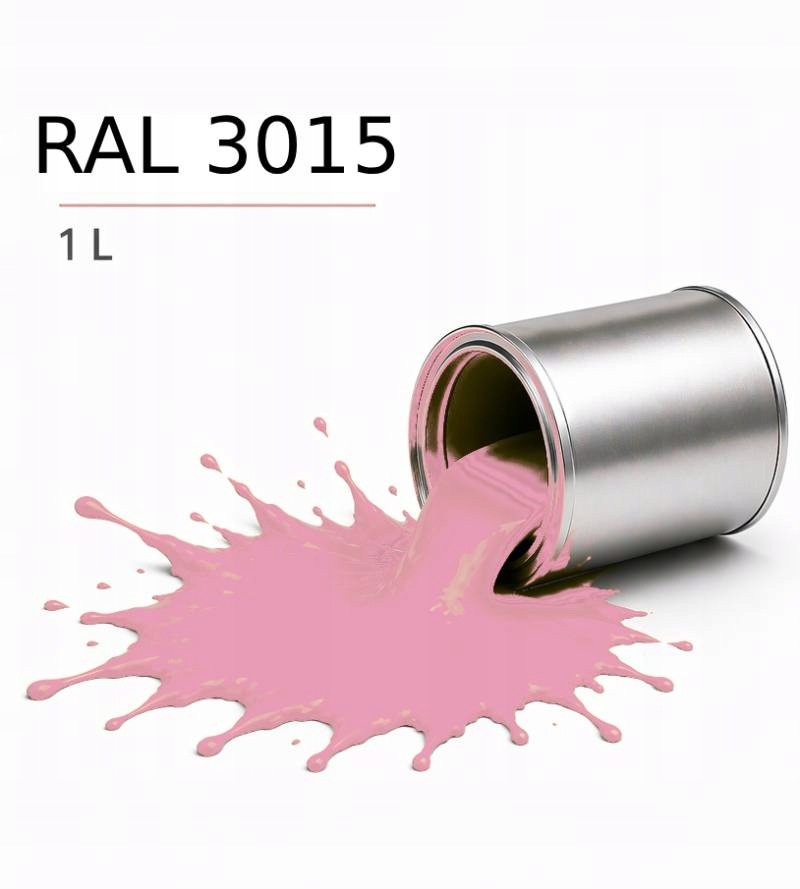 Ral 3015 Barva 1K 1L Povrchový Lak Vysoký Lesk