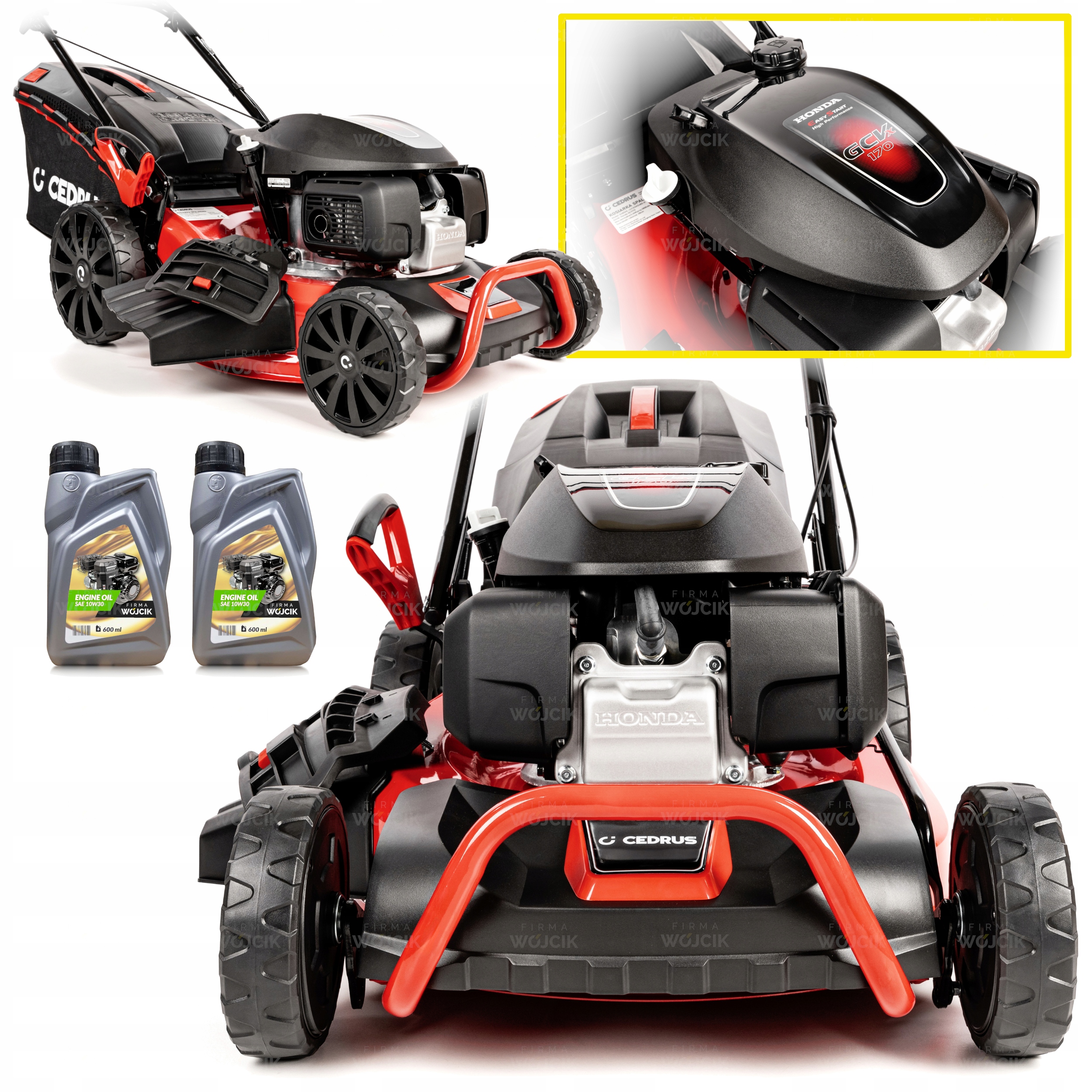 Kosiarka Spalinowa z napędem 48cm Cedrus Honda GCV170 Oleje Na Start