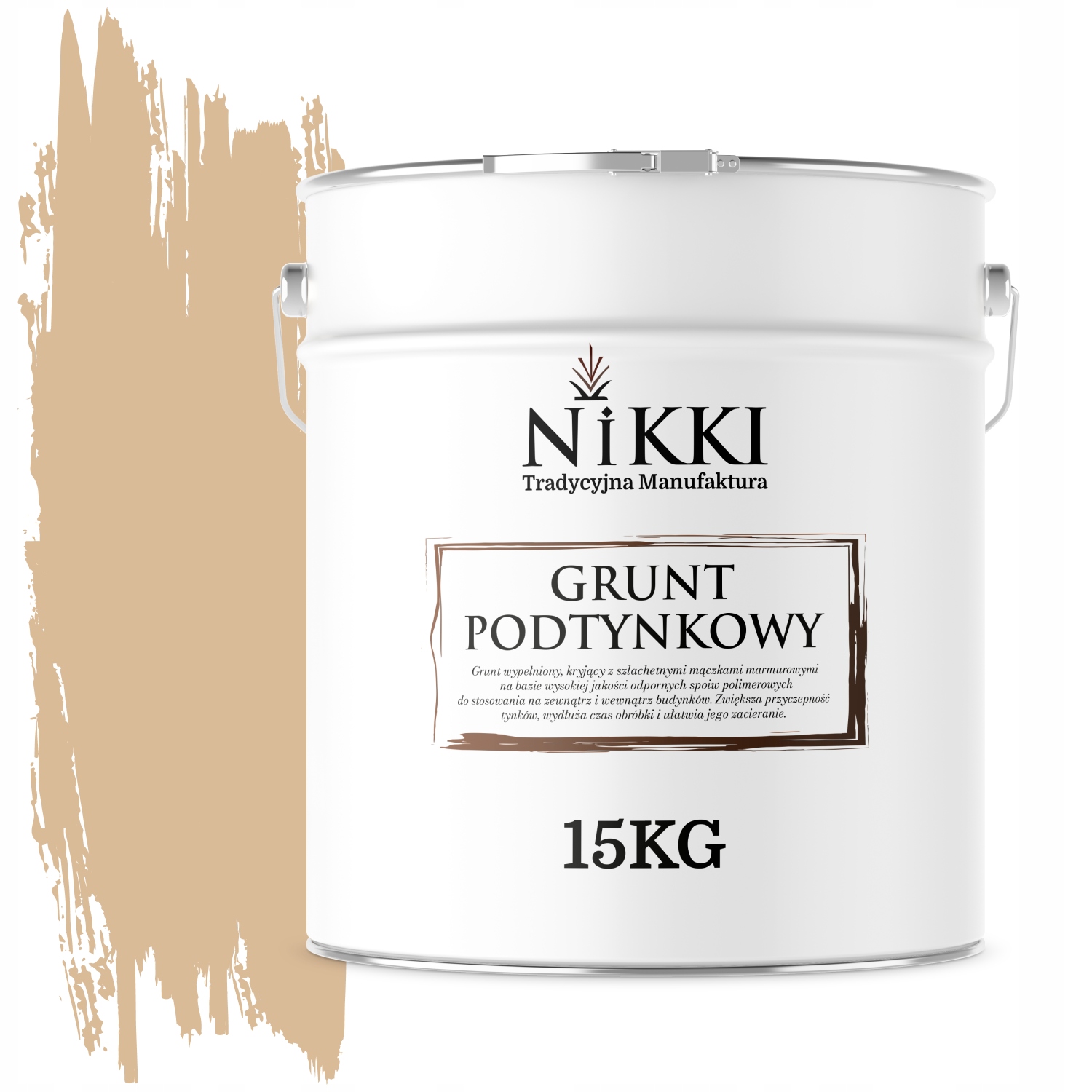 Podomítkový Podklad Pod Silikonovou Omítku, Barva Béžová, F445 15 Kg