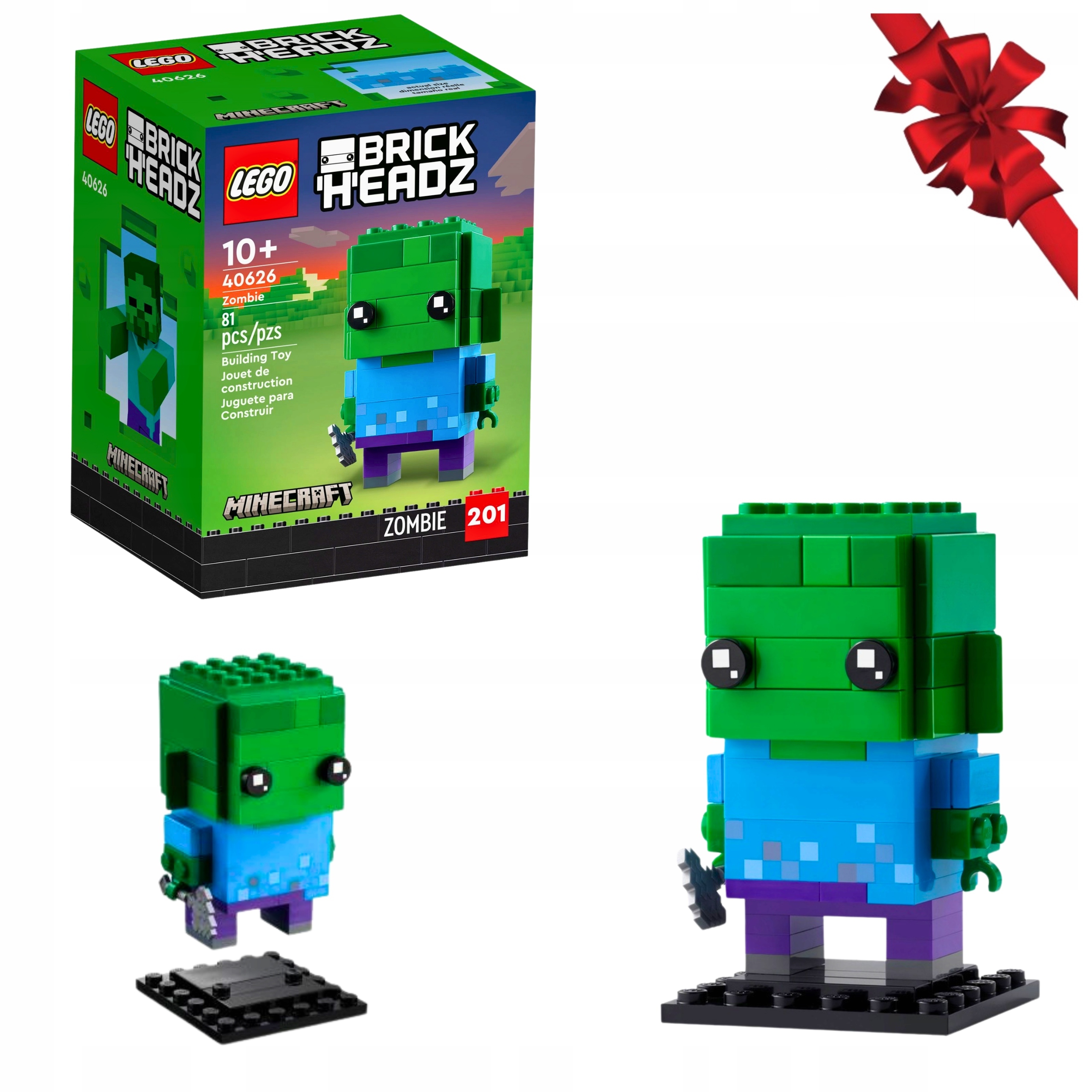 Lego Set BrickHeadz 40626 Zombie Nové Ideální Dárek