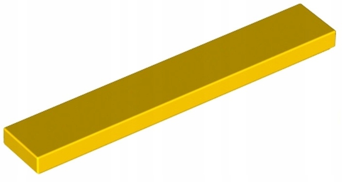 

Lego Płytka Płaska 1x6 Żółta/Yellow (6636/663624)