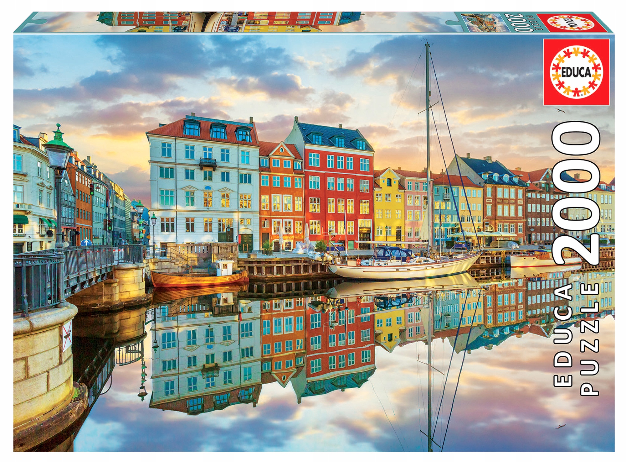 

Educa Puzzle 2000 el Kopenhaga Dania