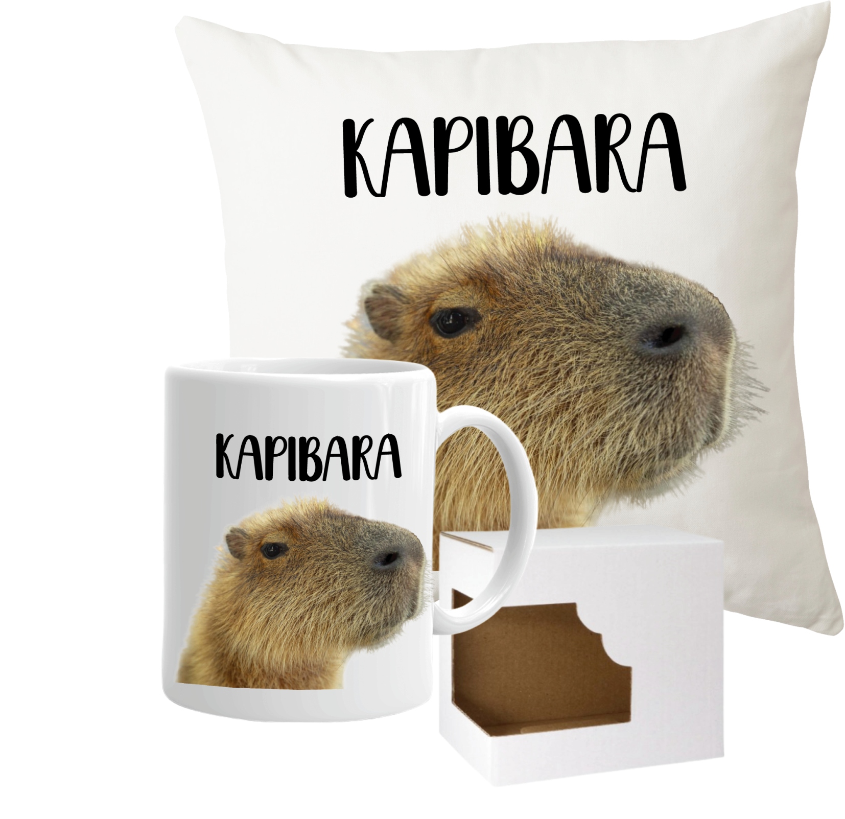 

Poduszka Kubek Kapibara