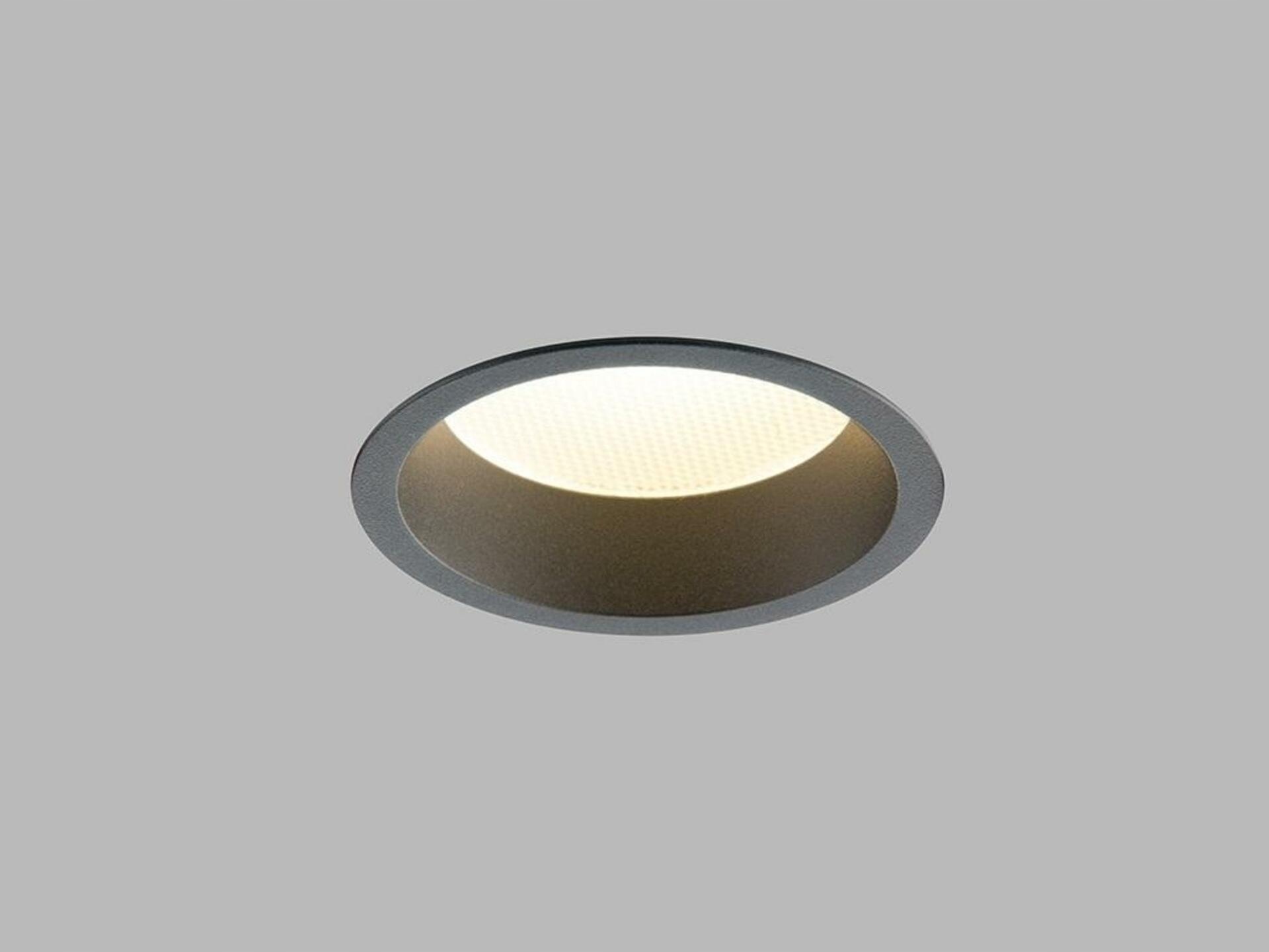 Zapustené Led bodové svietidlo LED2 Zeta Xs čierne 3000K IP44