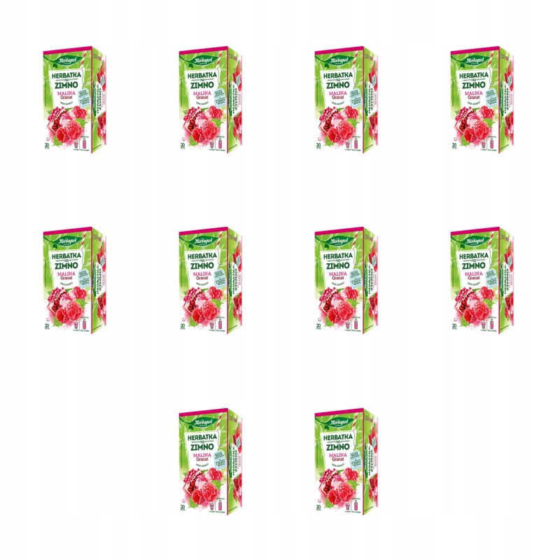Herbapol Studený čaj Malina Granátové jablko 20TB/36G X10
