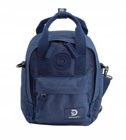 Taška přes rameno s rukojetí Discovery Cave modrá navy blue
