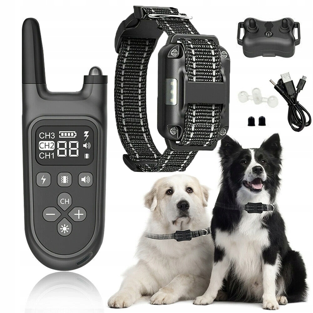 Elektrický Výcvikový Obojek Pro Psa 800 M Dálkové Ovládání