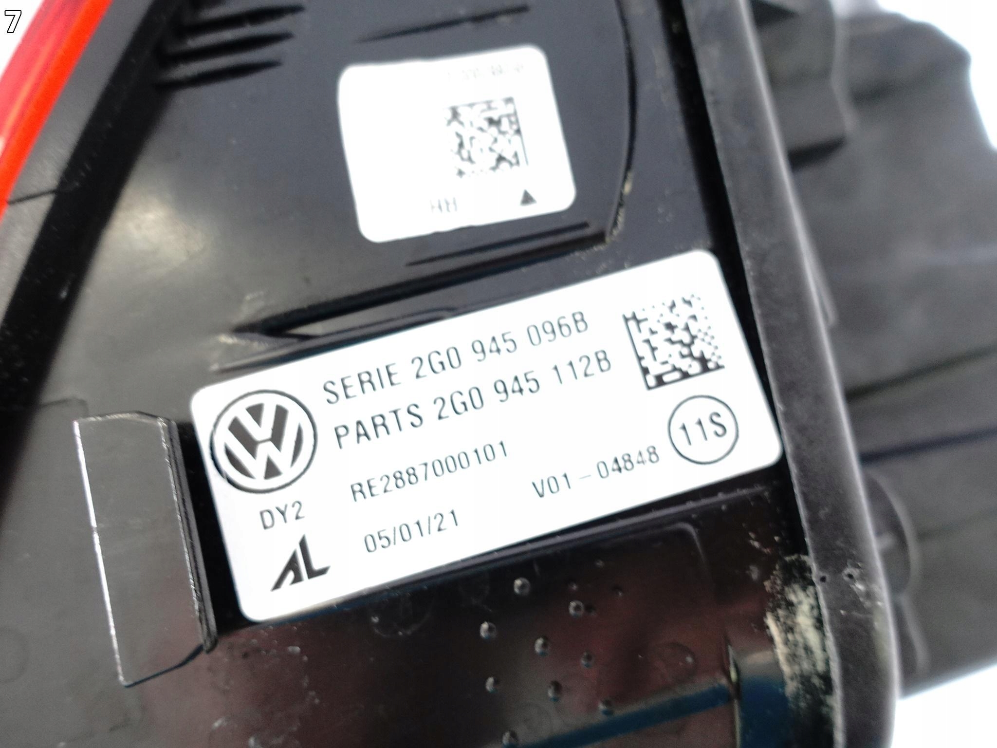 VW POLO VI 6 2G0 17-21 LED light right rear part EU
