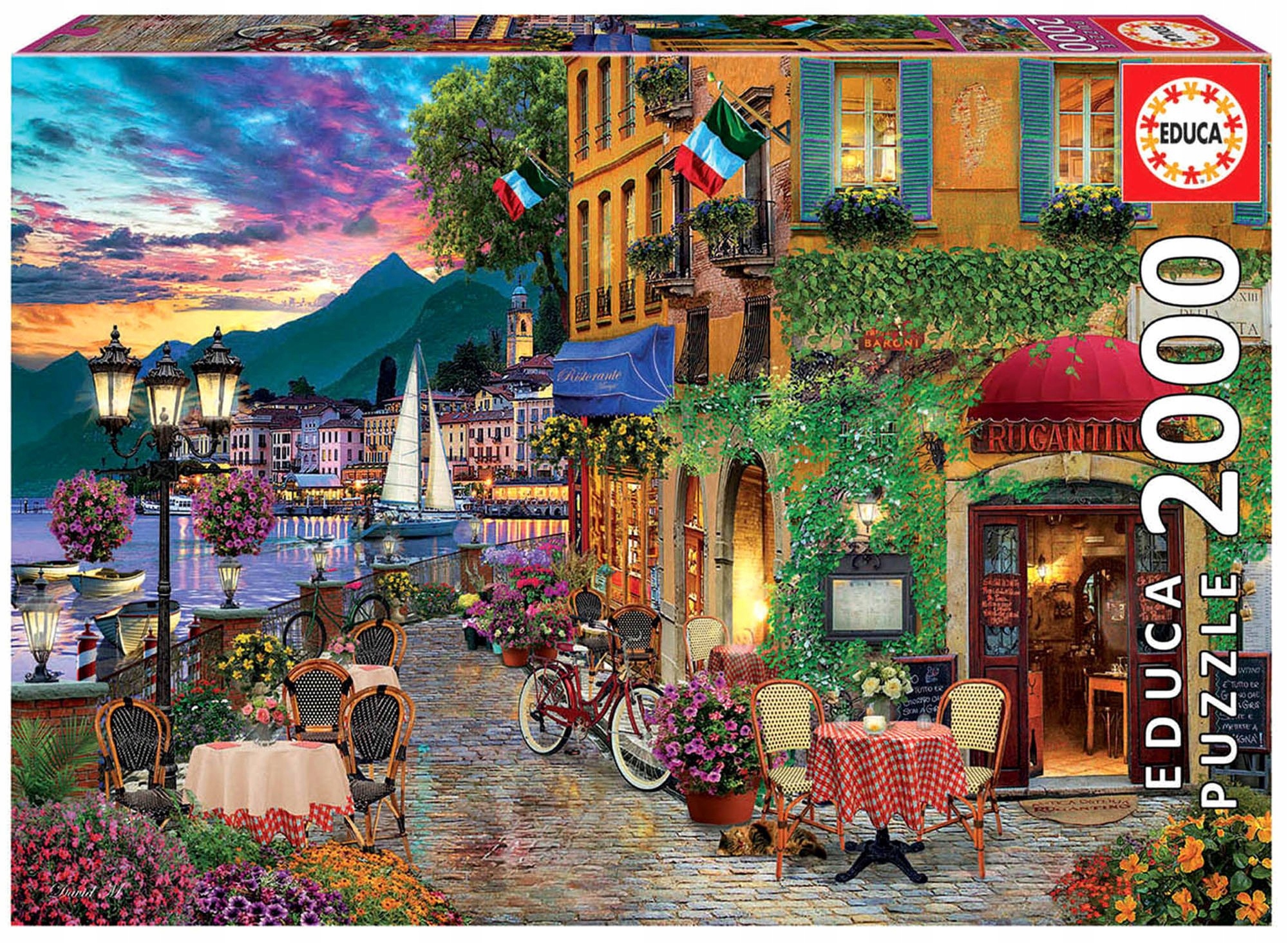 

Educa Puzzle 2000 el Włoski urok