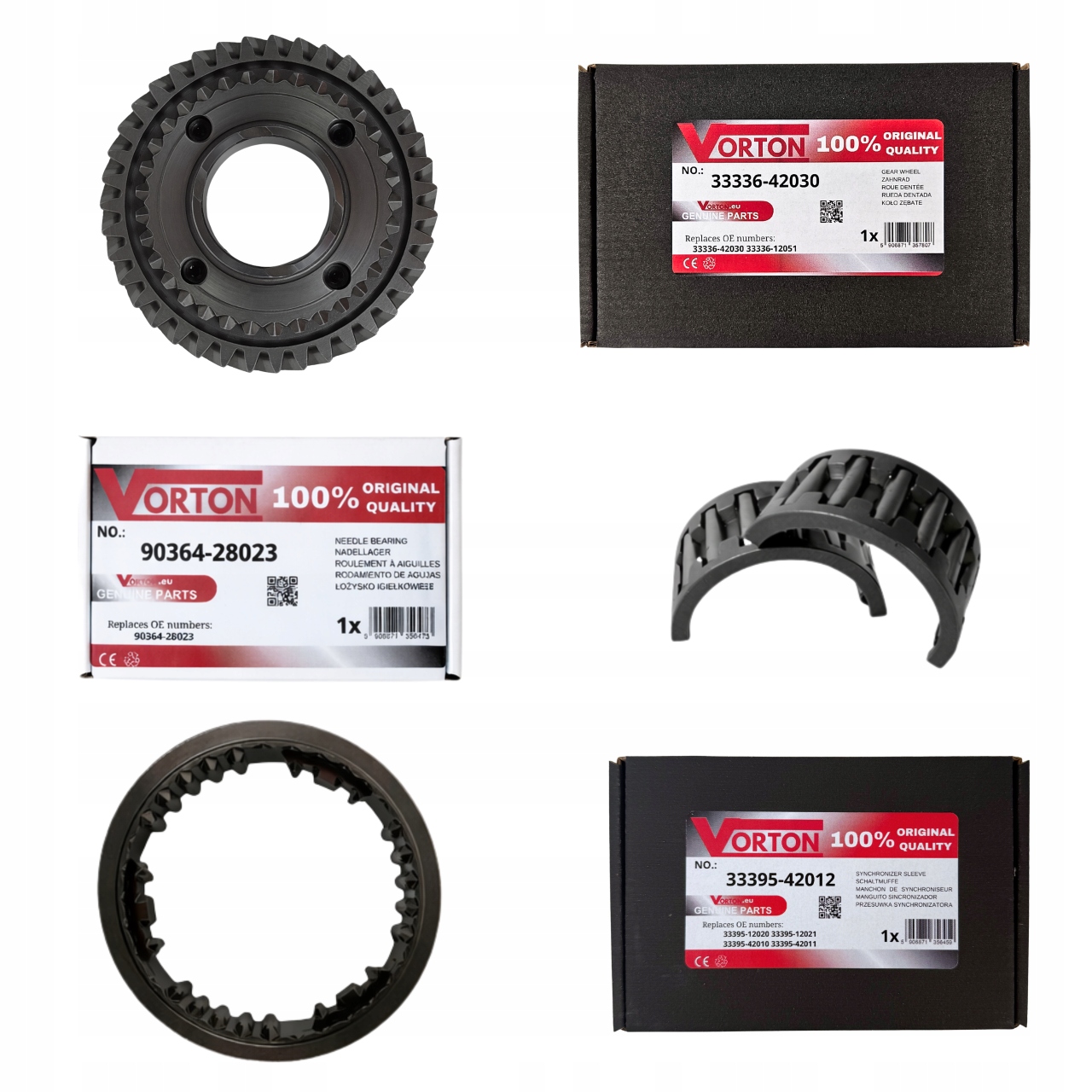 Ozubené kolo Posunovač Ložisko 5 rychlostní Toyota Avensis Camry Corolla Verso