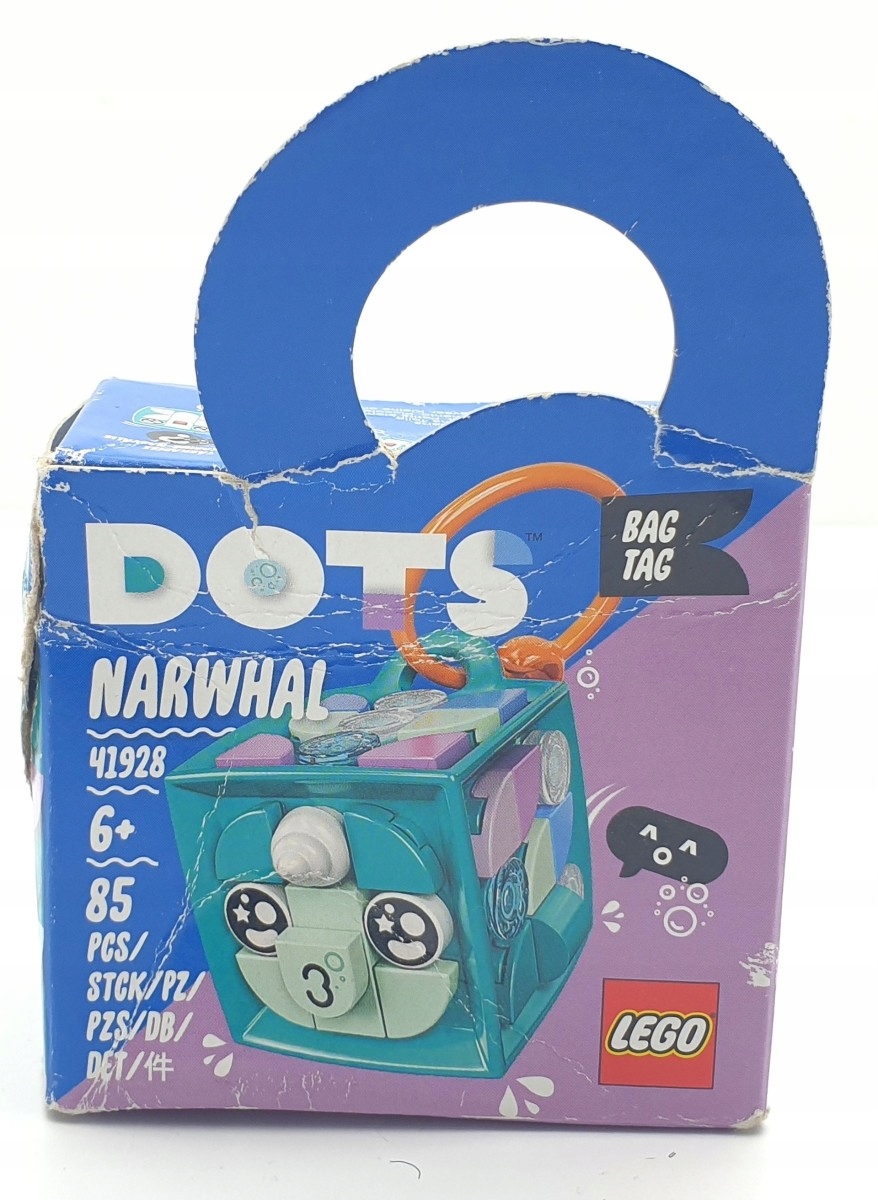 LEGO Dots 41928 Zawieszka z narwalem Marka LEGO