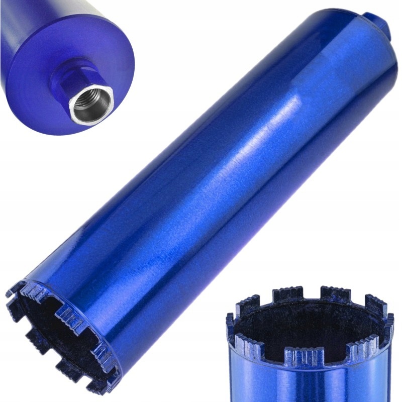 Wiertło Koronowe Diamentowe Do Betonu 112x450mm Wiertnica Otwornica