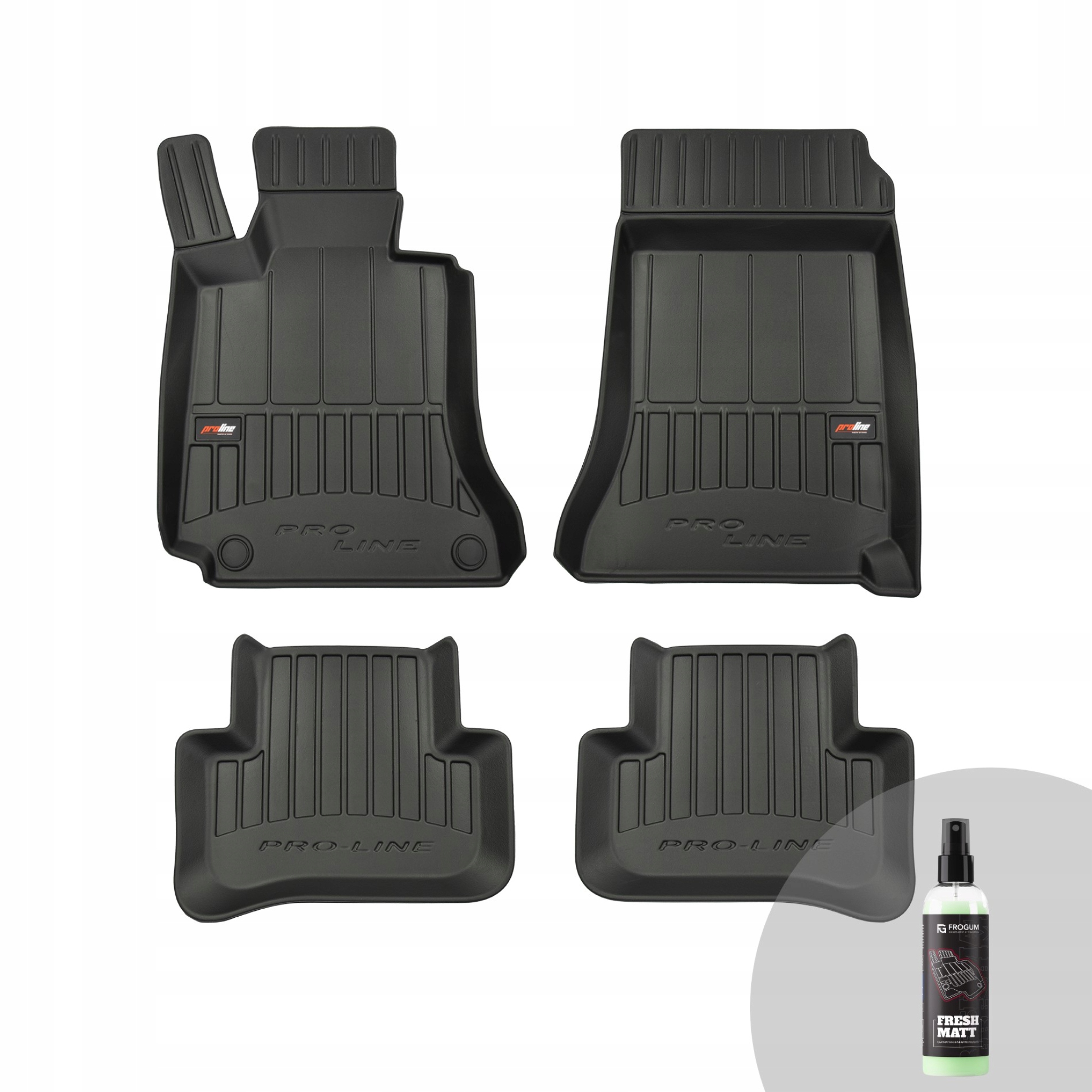 Frogum 3D koberčeky do auta pre Mercedes trieda C W204 2007-2014