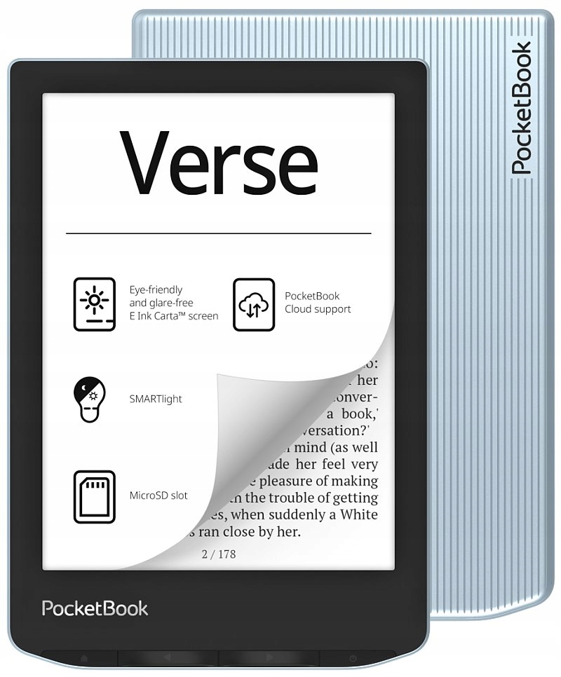 Pocketbook 629 Verse 8GB, WiFi, Bright Blue (modrý)
