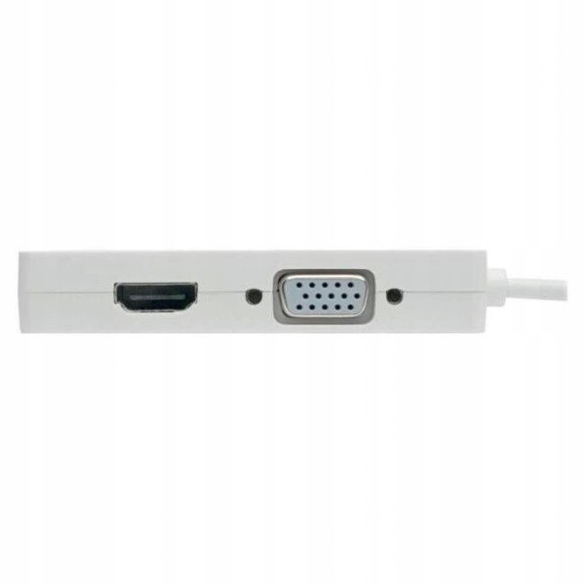 Eaton Tripp Lite USB-C Multiport Adapter (M/3xF) - 4K HDMI, DVI, VGA, HDCP, Kod producenta 0001