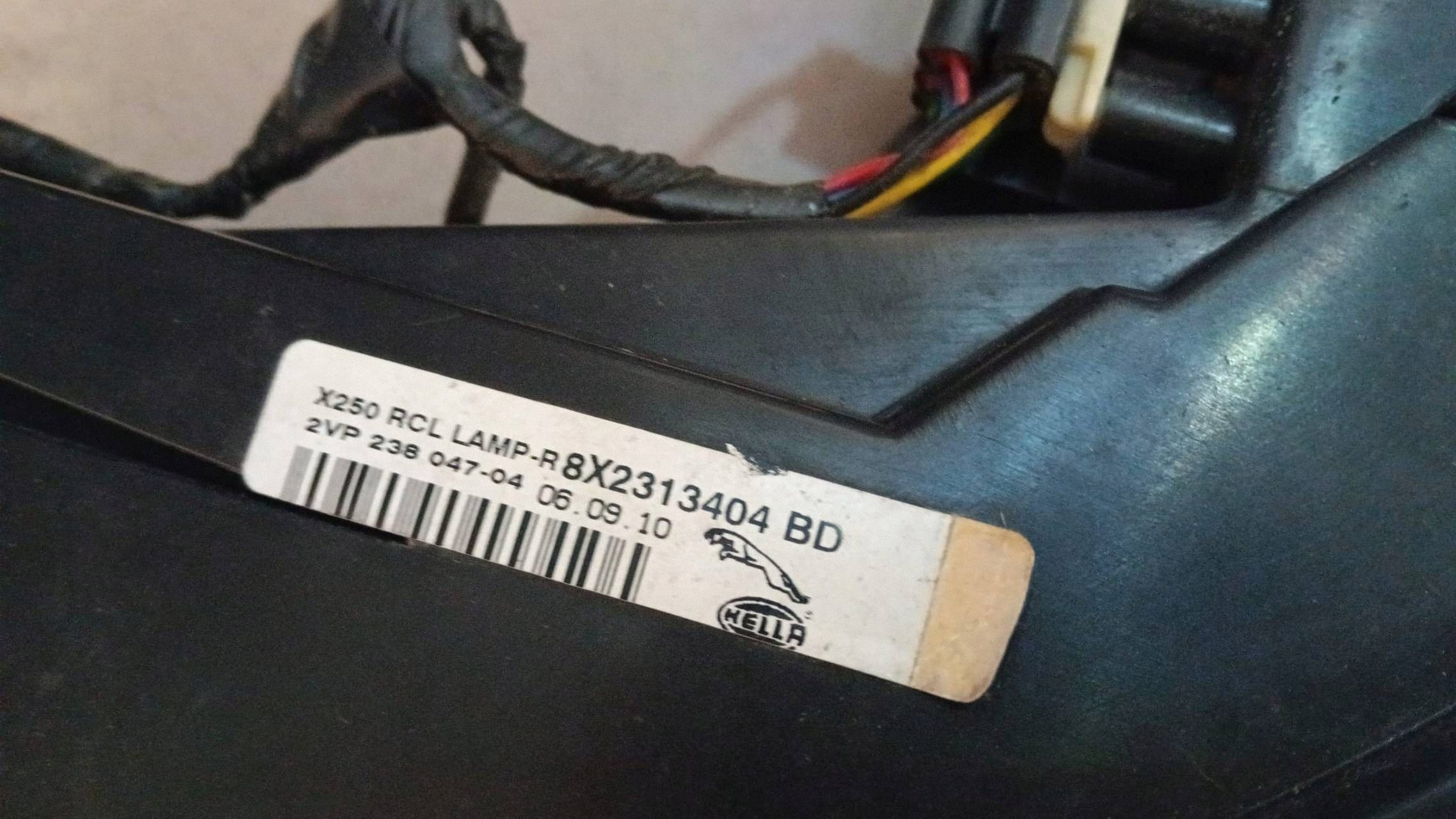 light rear rear part side right Jaguar XF X250 8X2313404BD stan bdb! EU