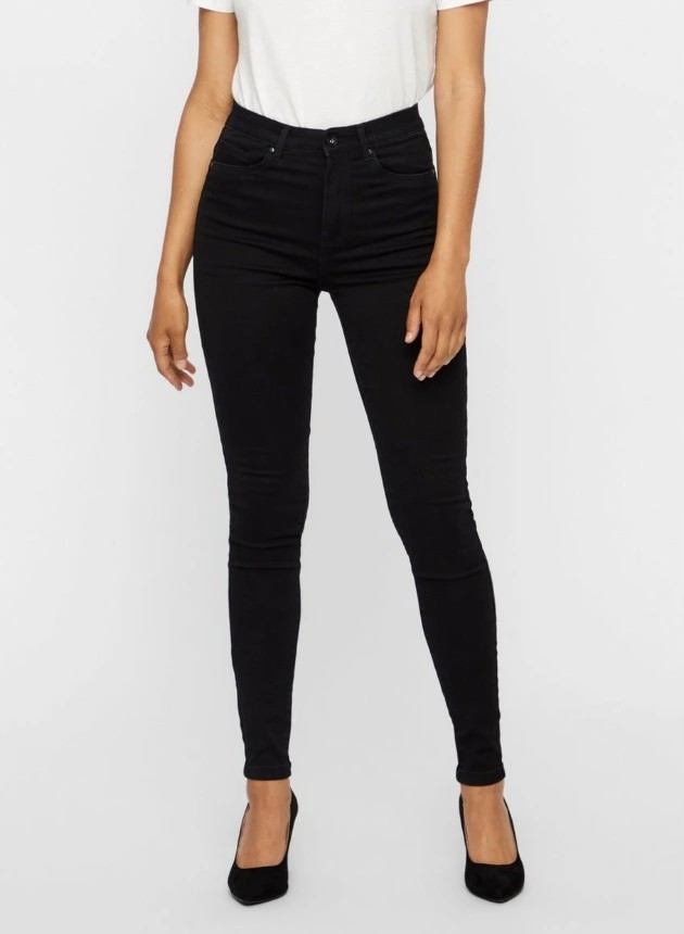 V1713 VERO MODA SPODNIE jeansy SKINNY R 36 S/32