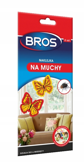 

Bros Naklejka Na Muchy 2SZT