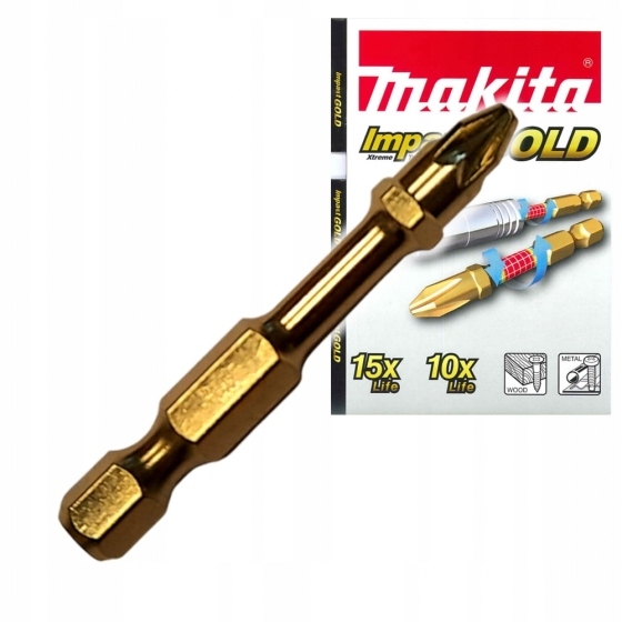 

Makita Bit Pz 2/ 50 Impact Gold B-28933