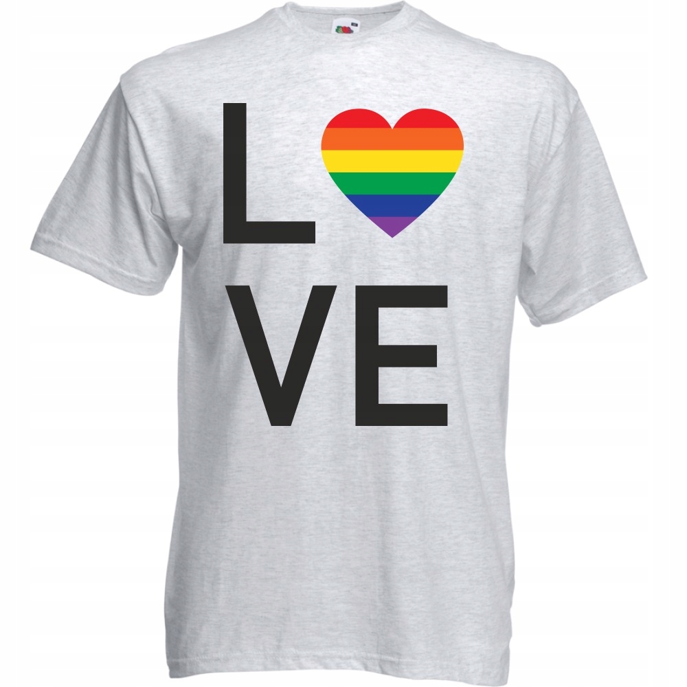

Koszulka Lgbt marsz równości XL ash szara