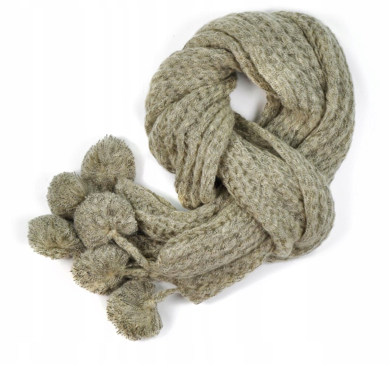 

Szaleo szal Pompony ciepły zimowy sz1850-2