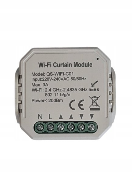 Inteligentný Ovládač Roliet Tuya Wifi, Doplnkový