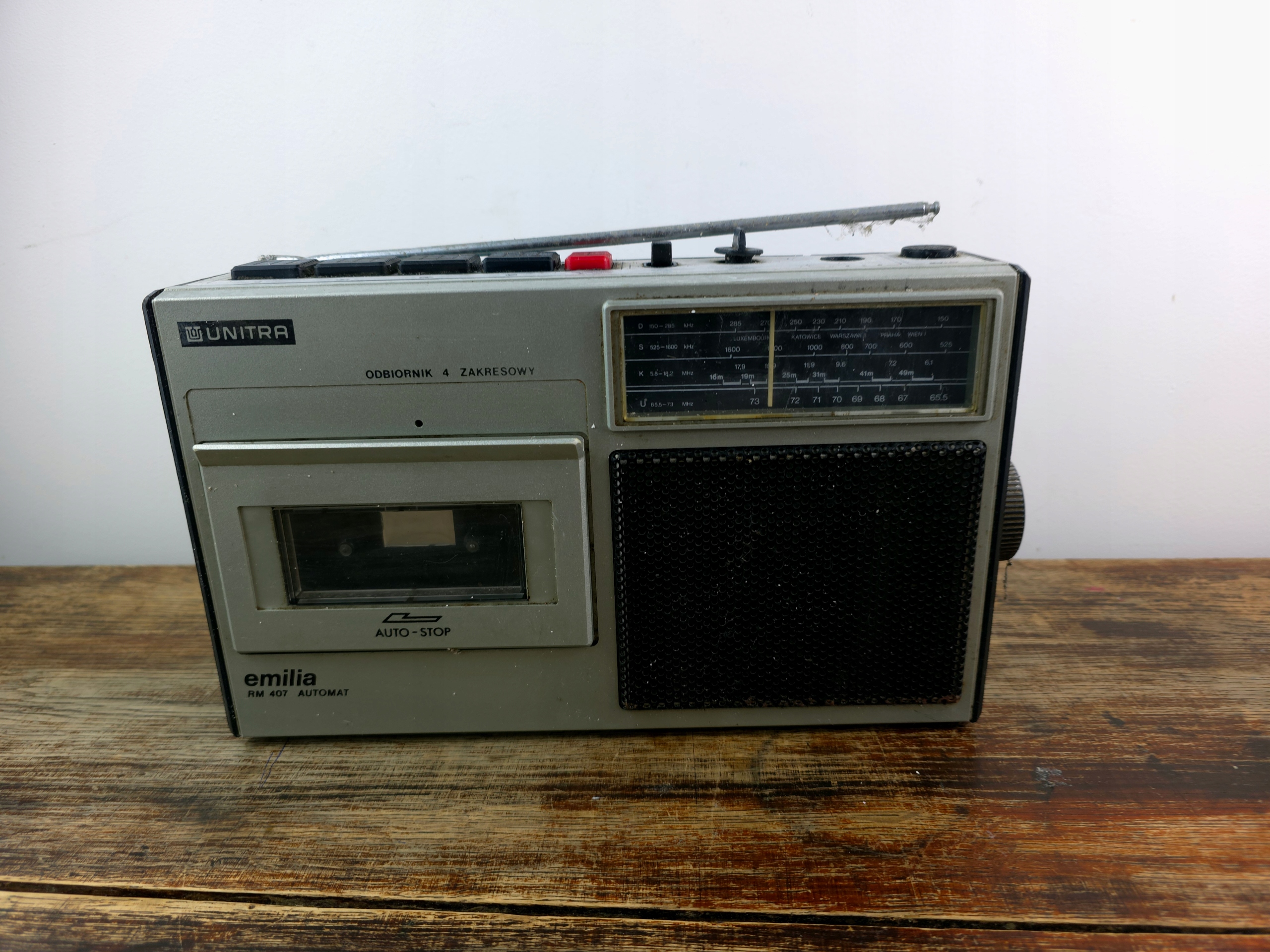 radiomagnetofon Unitra Emilia RM 407.