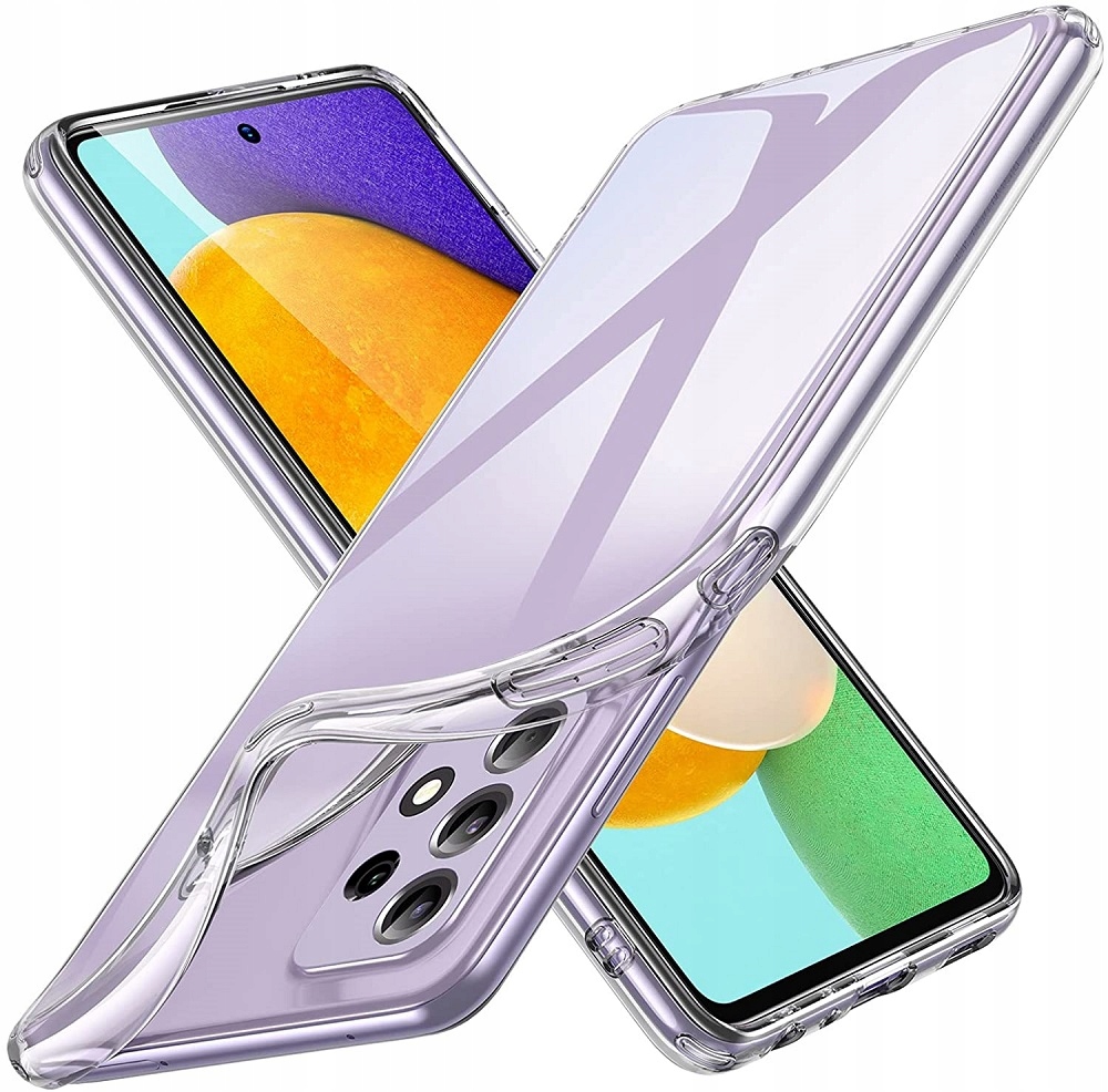

Etui Przezroczyste do Samsung Galaxy A52 5G +szkło