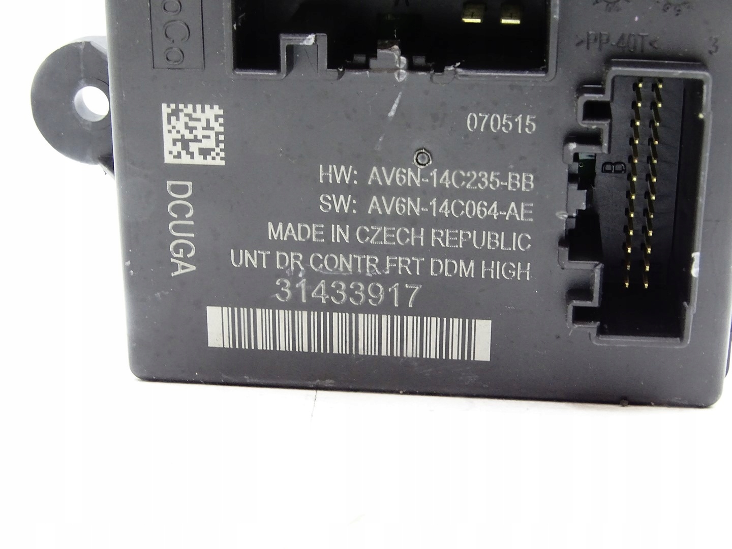 module control unit door front front VOLVO V40 II 12- 31433917