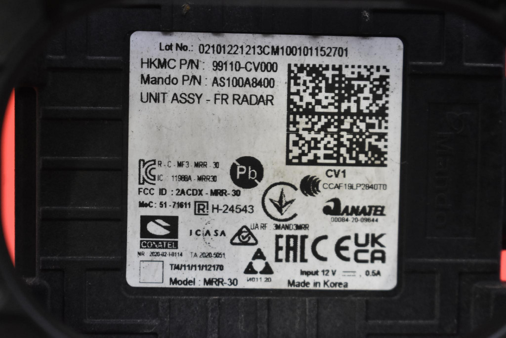 sensore RADAR DISTRONIC 99110-CV000 KIA EV6 21-24
