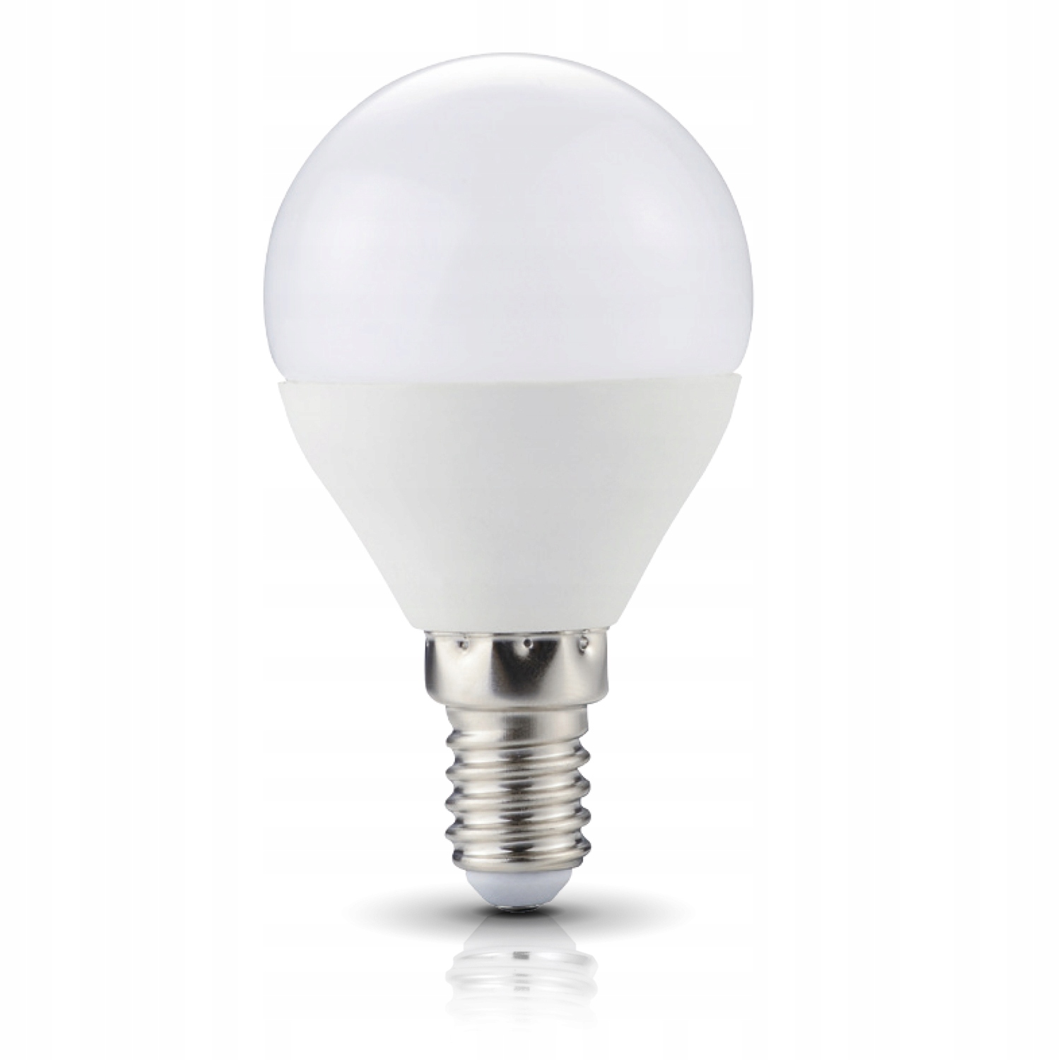

Żarówka Led E14 6W 45w Barwa Ciepła Biała Kulka