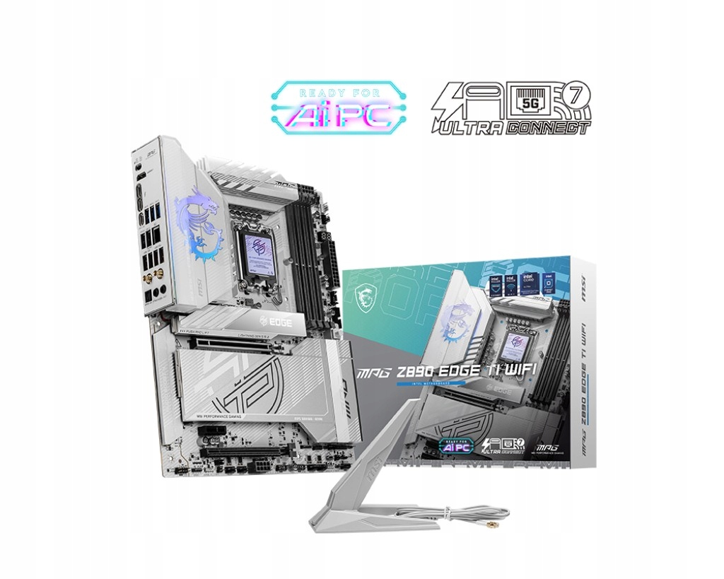 Msi Płyta główna Mpg Z890 Edge Ti Wifi s 1851 4DDR5 Hdmi/dp Atx