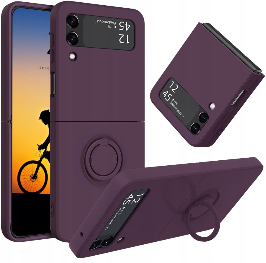 

Etui Ring Liquid Case Do Samsung Z Flip 3 5G