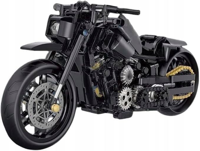 Klocki Konstrukcyjne Motocykl Harley Davidson 538el 33cm Max 1:8