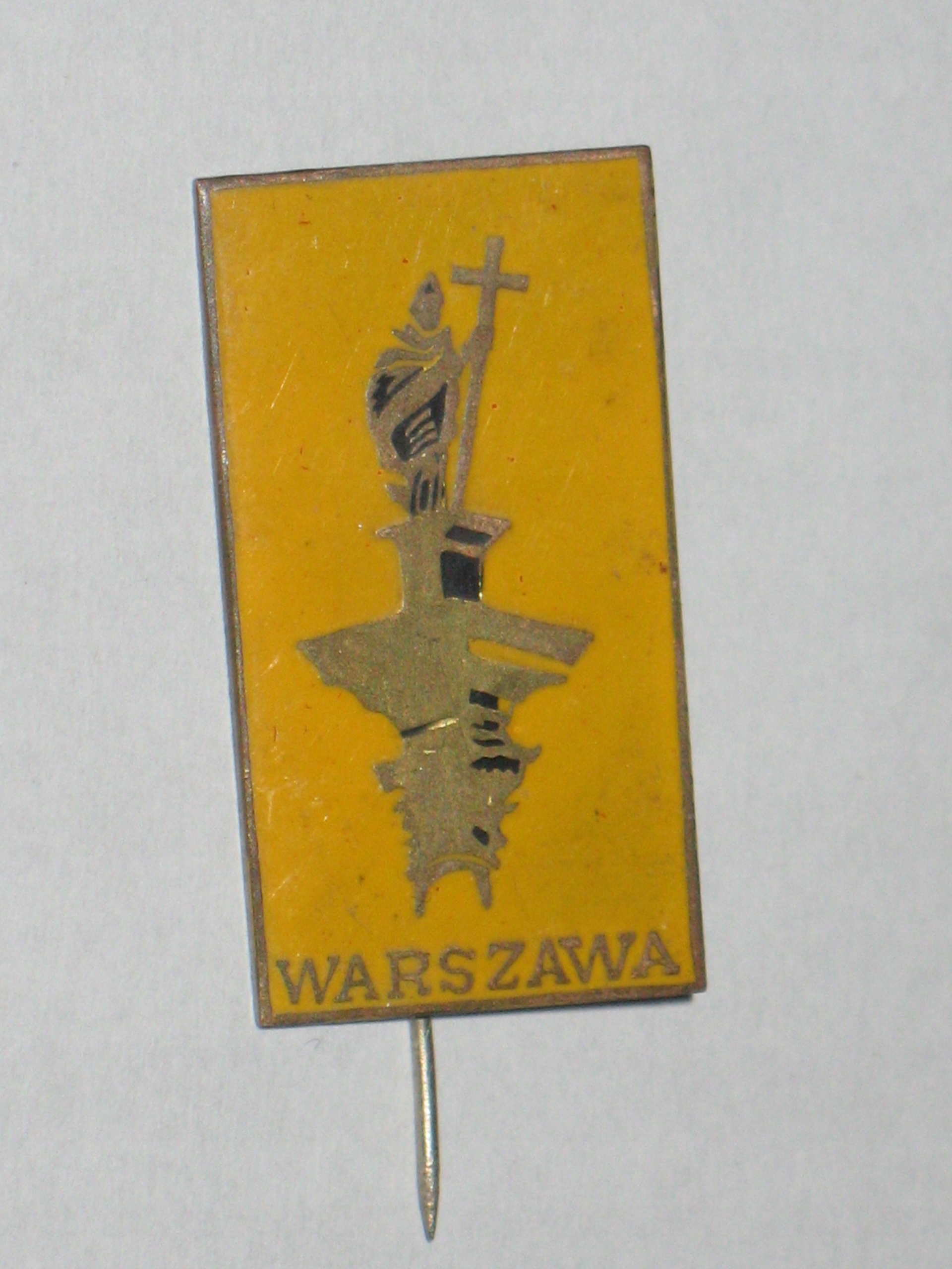 WARSZAWA kolumna Zygmunta odznaka z PRL