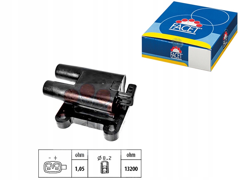 FACET КОТУШКА ЗАПАЛЮВАННЯ 470587
