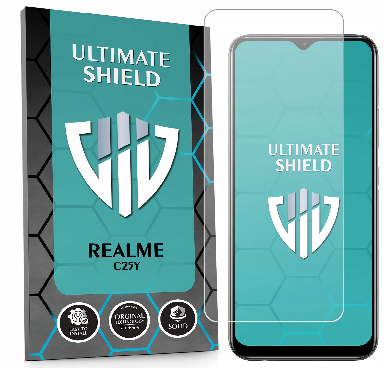 Sklo 3x Displej 7x Fotoaparát Rychlý Objektiv Pro Realme C25Y Kvalita