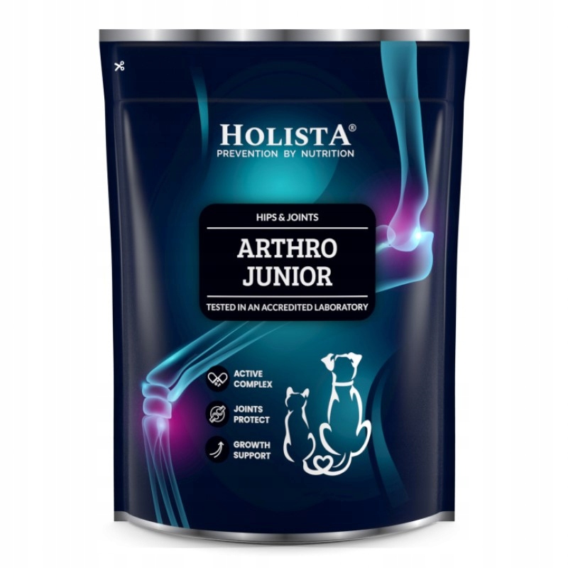 Holista Arthro Junior 600 g doplněk stravy pro štěňata a mladé psy na klouby