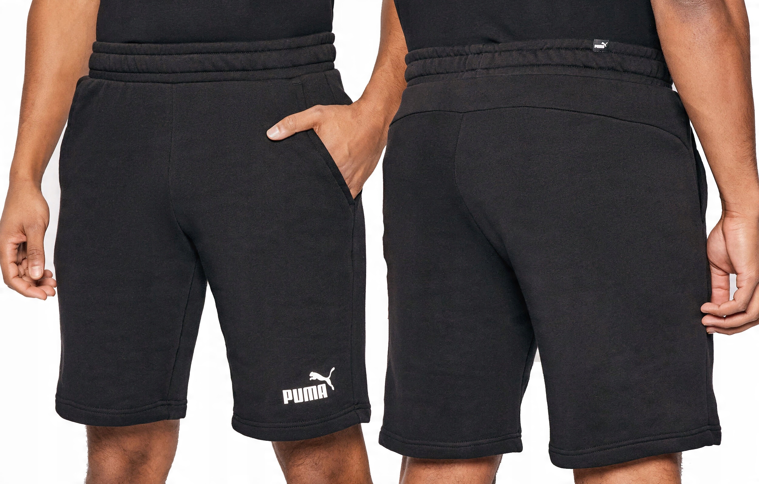 

Puma Spodenki Męskie Czarne Krótkie Bawełna R.m