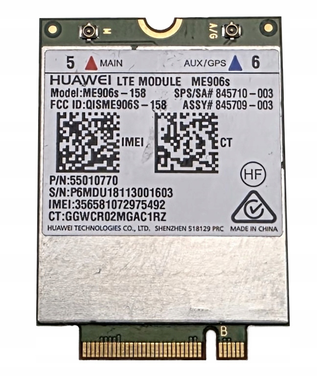 Moduł WWAN M.2 Huawei ME906S LTE