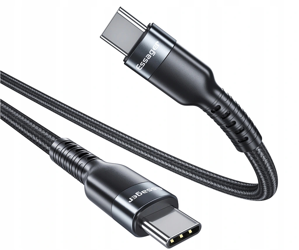 

Kabel Usb 3.1 Essager Usb-c 1m Qc 4.0 Pd 100W 5A